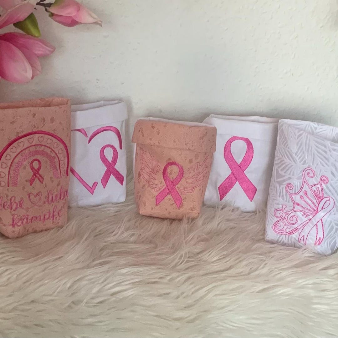 Embroidery File Cancer Breast Cancer Light Bag, Light Cover, in the ...