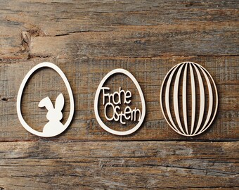 Geschenkanhänger Ostern Set 3|S, Anhänger für Osterstrauß.