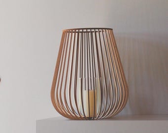 Linterna de madera contrachapada de abedul de Sölve