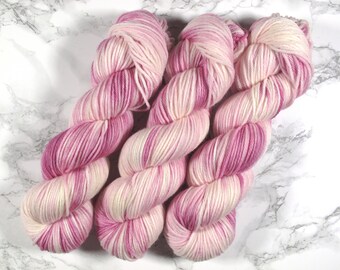 hand dyed merino yarn, 100g, 225m, indie dyed yarn, merino dk weight