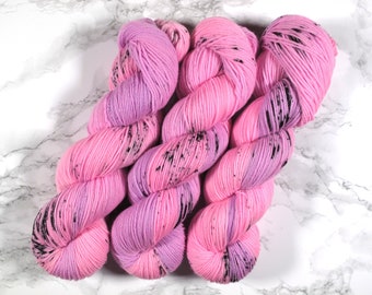 handgefärbte Sockenwolle Merino High Twist, Wolle handgefärbt, 400m, 100g, superwash, Sockenwolle 4fach, Soft Sock, Grundpreis 150EUR/kg