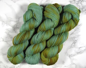 hand dyed Merino Sock Yarn, 100g, 400m, indie dyed yarn, Merino Nylon 4ply, fingering, super soft sock yarn