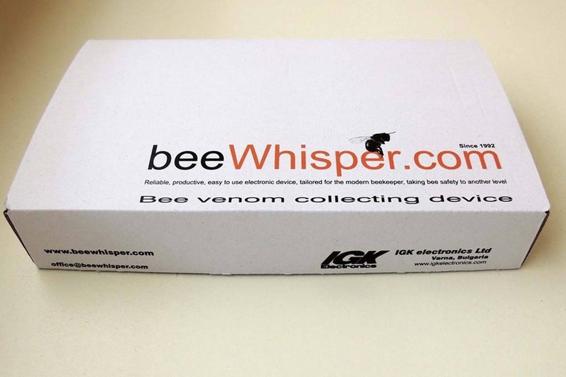 Bee Venom Collector: BeeWhisper 6.0, par IGK electronics Ltd. Collectionneurs depuis 1992. Inventé en Europe. Fabriqué en Europe. image 2
