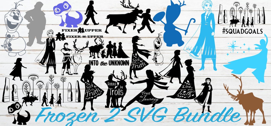 Frozen 2 SVG Bundle/ Cricut/ Cut File/ SVG/ Instant Download/ Digital ...