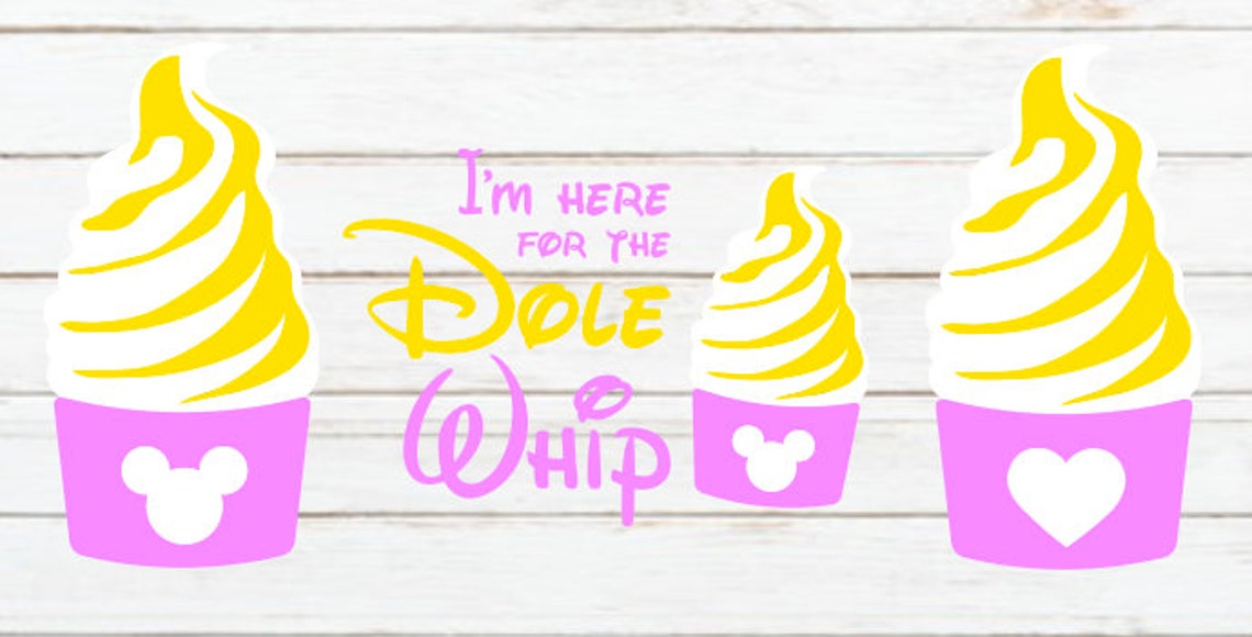 Disney Dole Whip SVG/ Cricut/ Cut File/ Instant Download/ | Etsy Hong Kong
