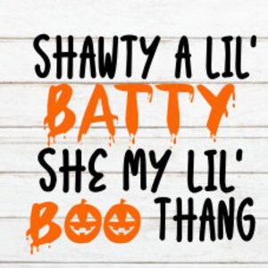 Funny Shawty A Lil Baddie Poster Sweatshirt