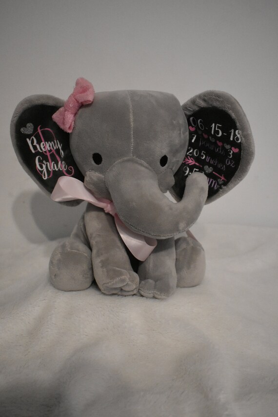 Free Free 338 Birth Stat Elephant Svg SVG PNG EPS DXF File