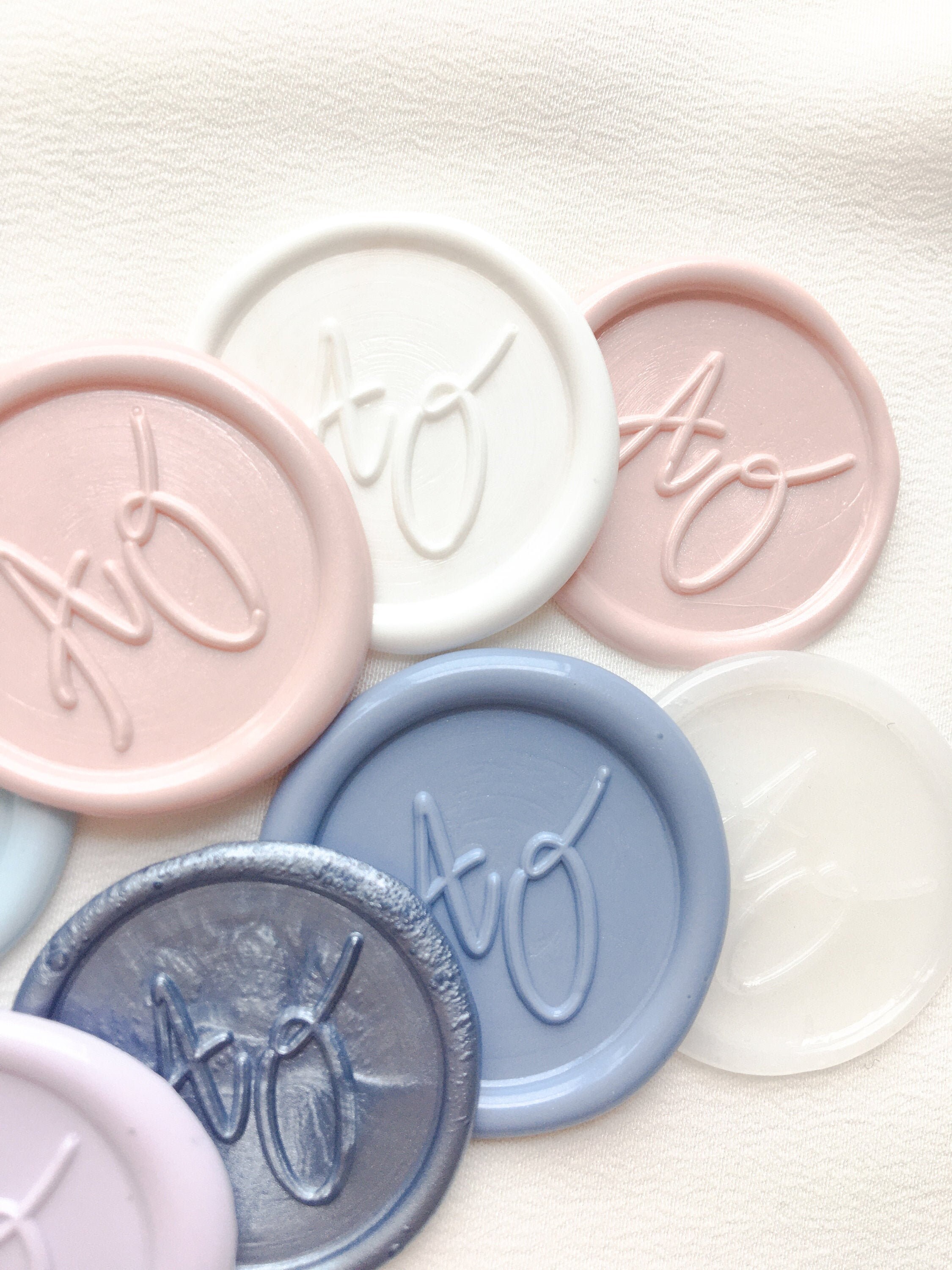 Custom Self Adhesive Wax Seal Custom Wax Seal Stickers Etsy