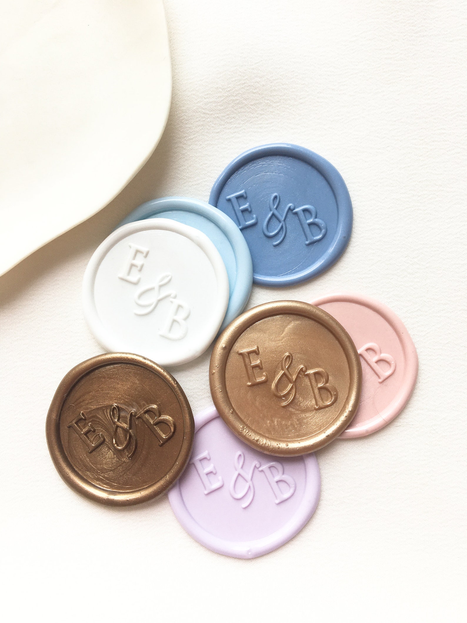 Custom Self Adhesive Wax Seal Personalized Wedding Wax Seal Etsy