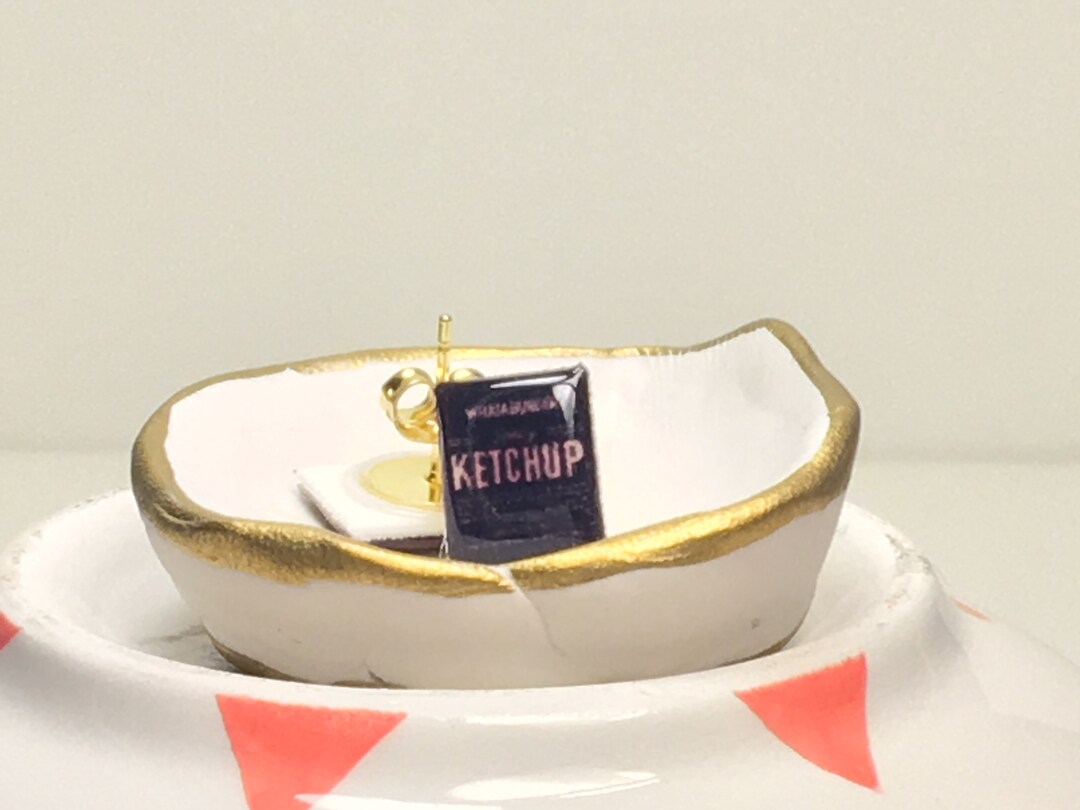 Whataburger Spicy Ketchup Earrings Etsy