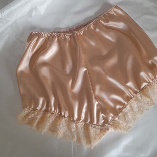 Womans Ladies, Transvestite ,Crossdresser, Waist 28-56 Satin, Lace, French, bloomers , Panties