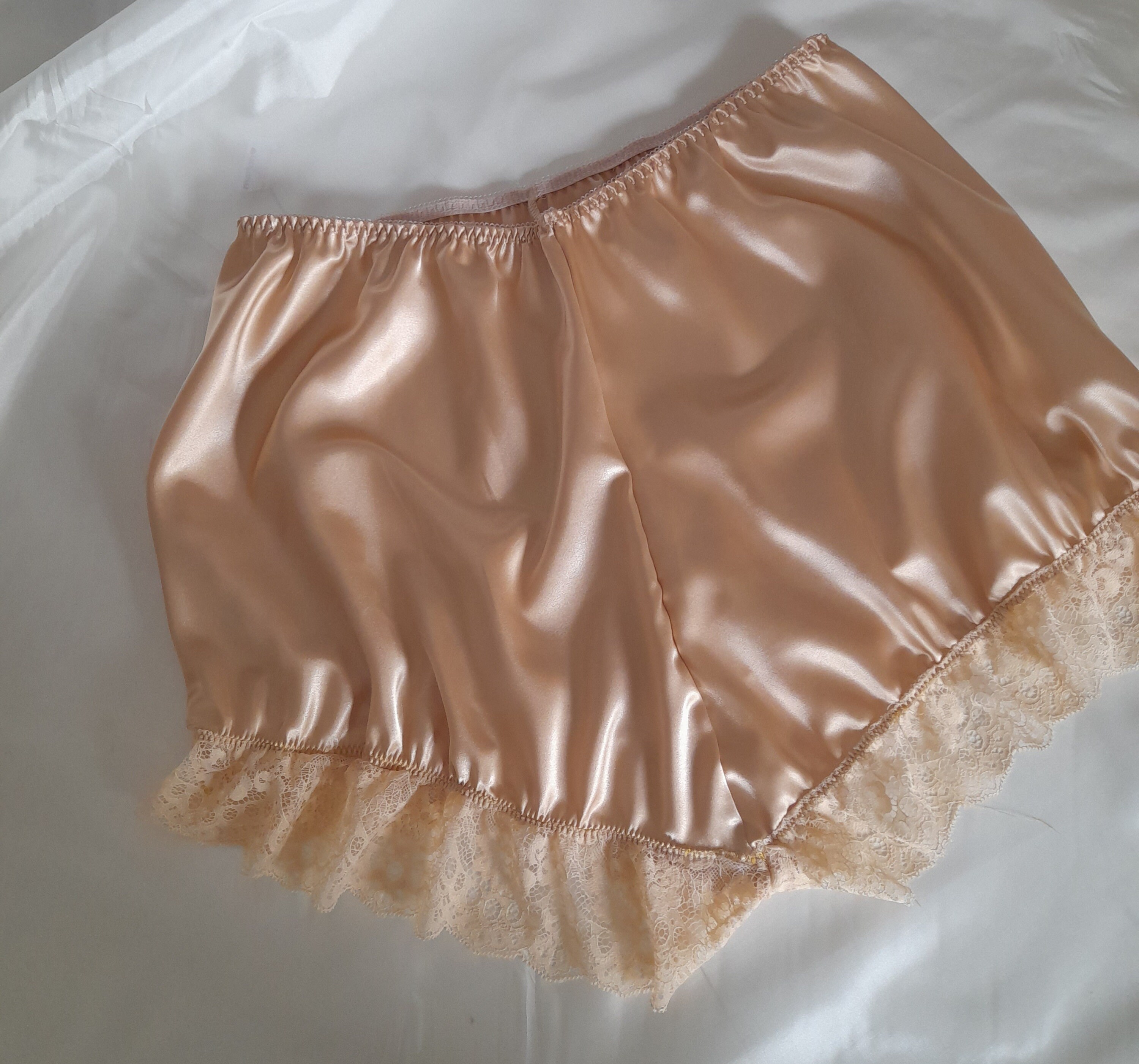 家畜　女装 女性、女装、女装者、ウエスト 28-56 サテン、レース、フレンチ、ブルマー、パンティー - Etsy 日本