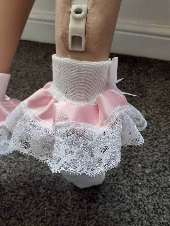 Chaussettes 8 11 Uk Adulte Bebe Sissy Maid Ecole Transgenre Fille Dentelle Decoupe Socquettes Vetements Accessoires Chaussettes 8 11 Uk Adulte Bebe Sissy Maid Ecole Transgenre Fille Dentelle Decoupe Socquettes Vetements Accessoires