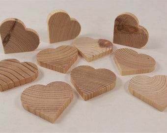 10 Holzherzen, Herz, Deko-Holz, Hochzeitsdeko, Holzherz, Hochzeitsherz, kleine herzen, Geschenk, Holzartikel, handschmeichler holz