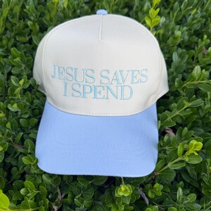 Jesus Saves I Shop Hat - Etsy display picture 1