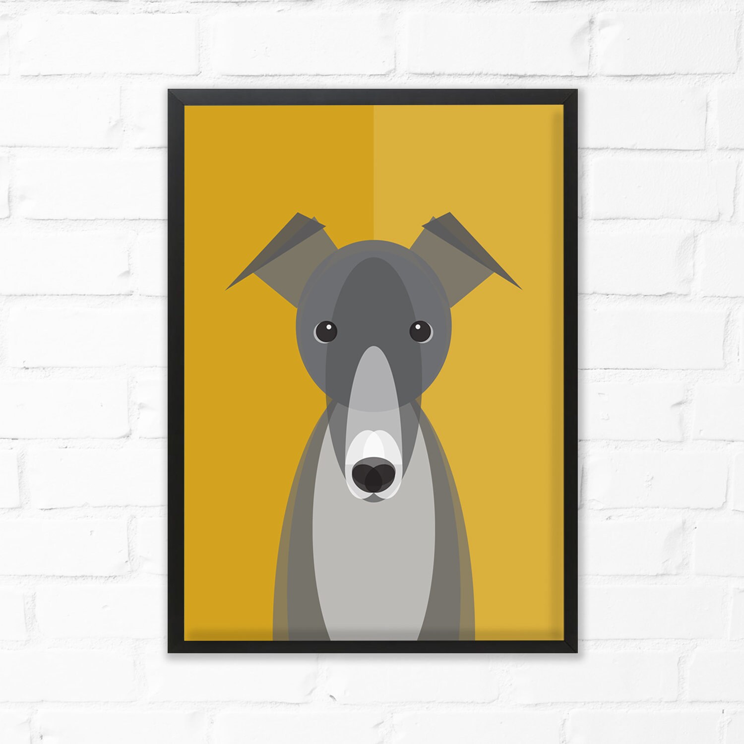 mid century modern dog