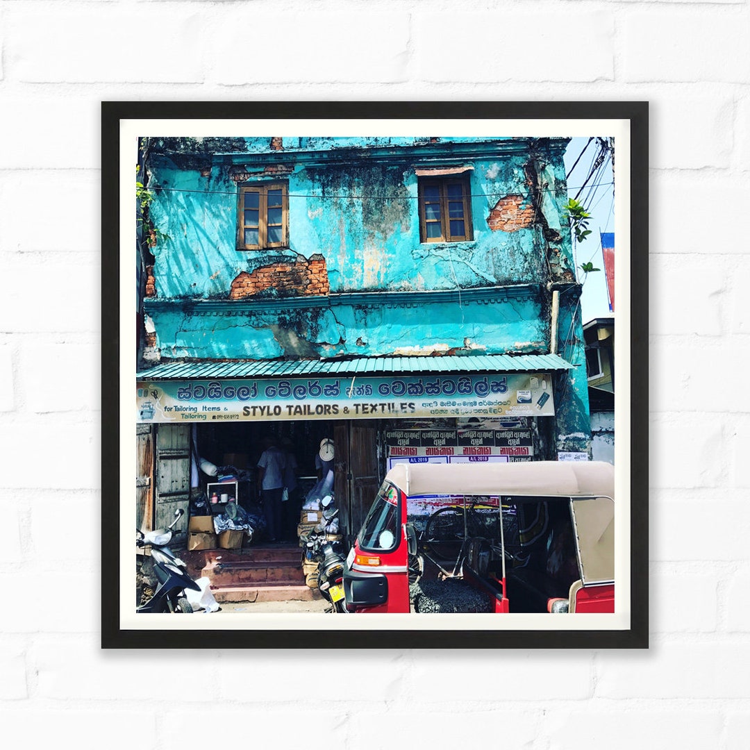 Tailors Shop Fine Art Print. Sri Lanka. Sri Lankan Paradise. Tailors