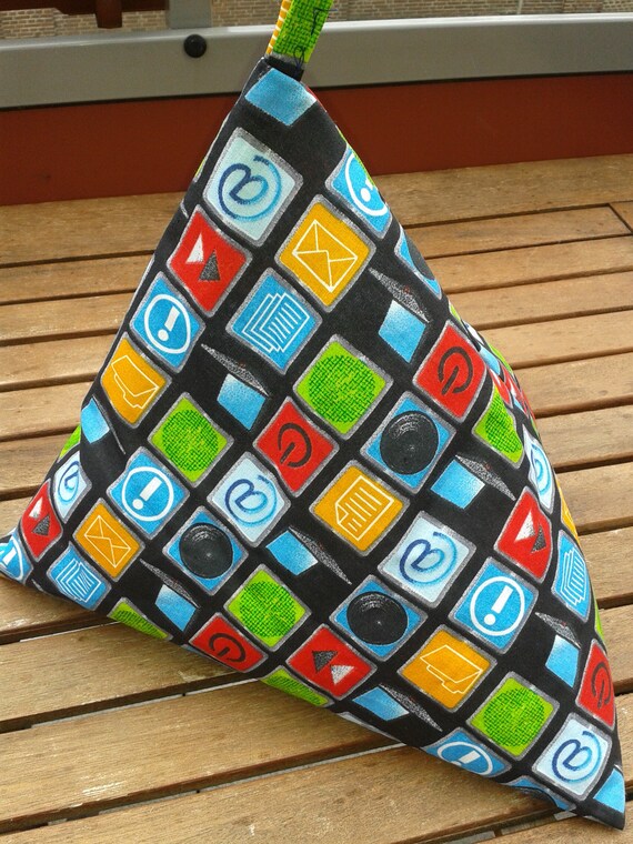 Pyramid Pillow Tablet Or Book Support Etsy