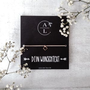 Patentante fragen | Geschenk für Sie Taufe | Armband mit Schmuckkarte personalisiert