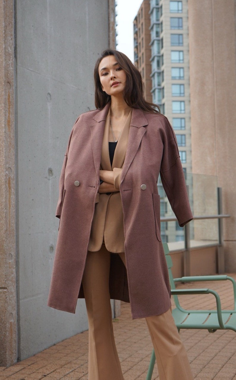 Brown coat/ brown trench image 1