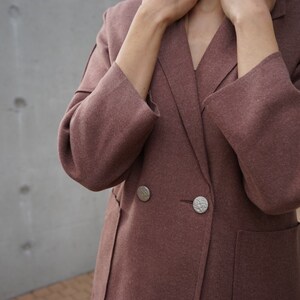 Brown coat/ brown trench image 7