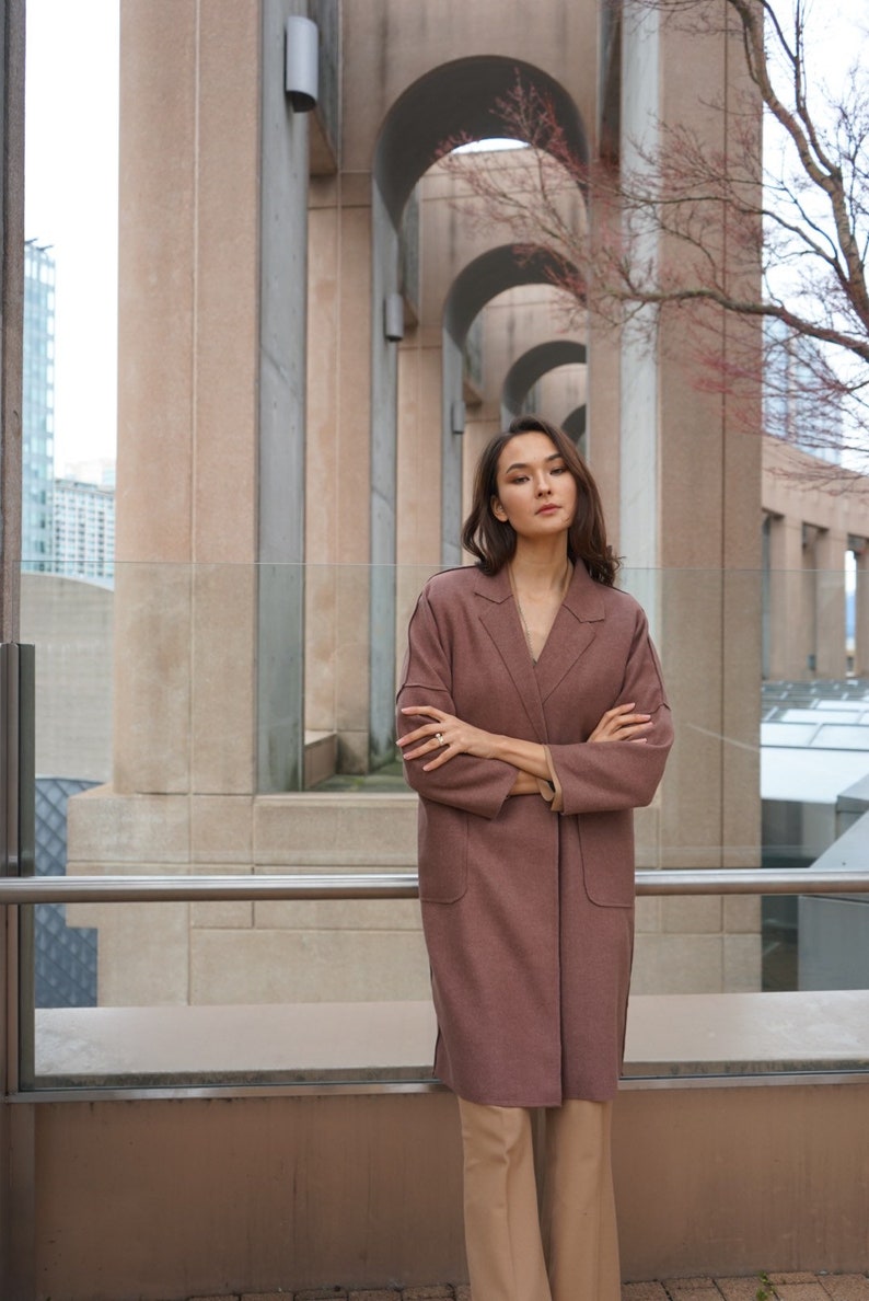 Brown coat/ brown trench image 9