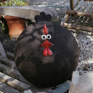 Chicken Ceramic 30 cm - Bird - Garden Decoration - Decoration - Garden