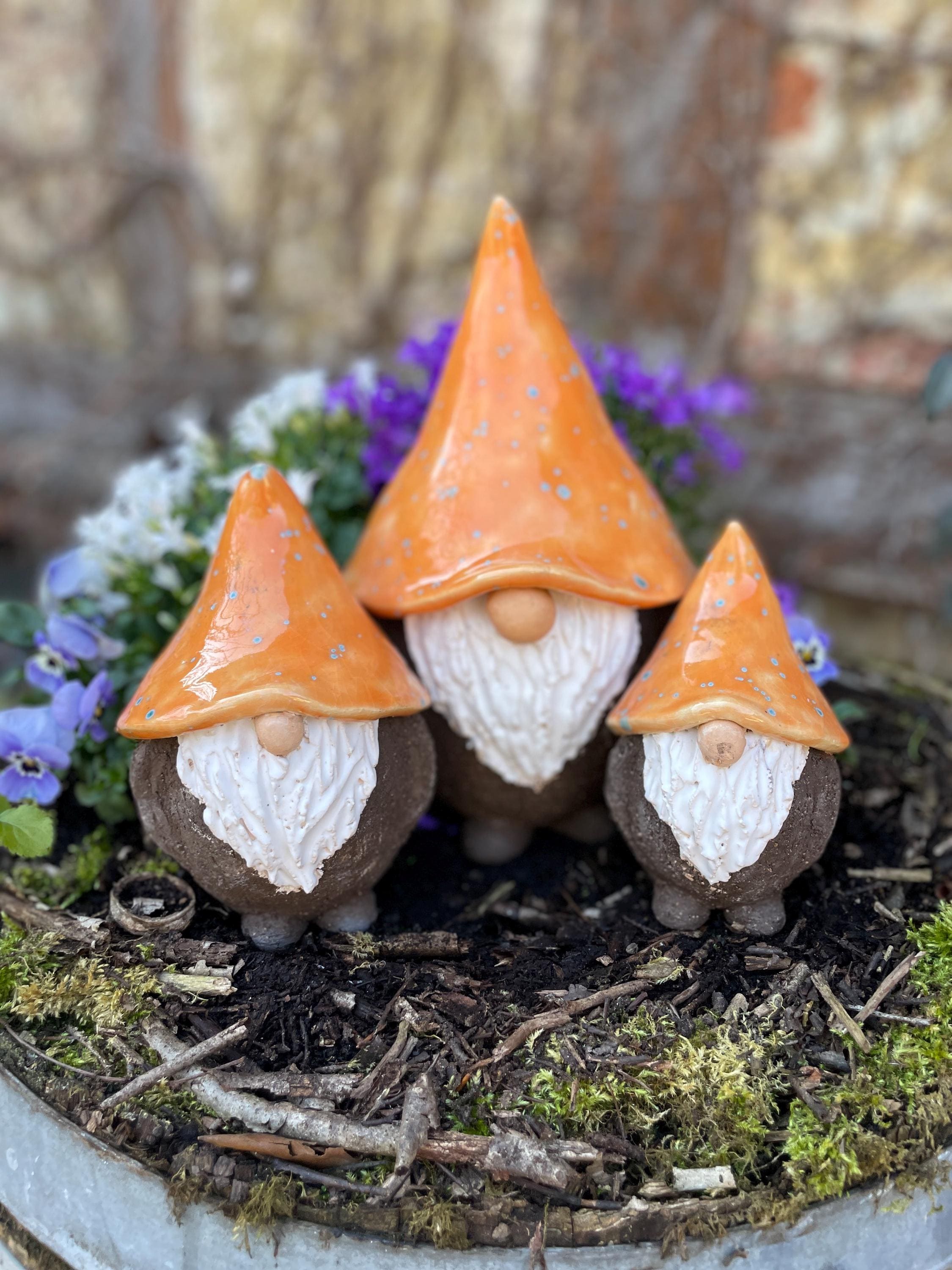 Bisque Céramique Gnome - Non Peint, Prêt à Peindre - Clay Magic (neuf)