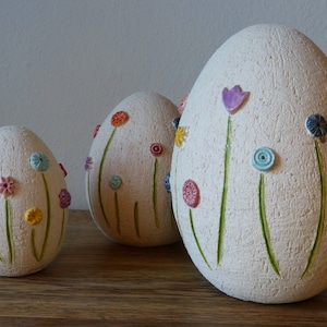 Spring egg | Easter egg - ceramic - Easter - spring - garden decoration - decoration - garden