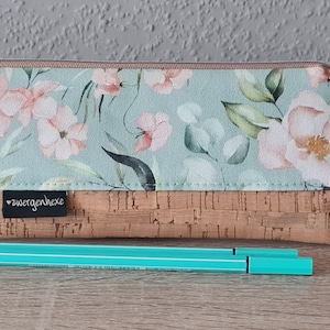 Pencil case, cotton/cork pencil case