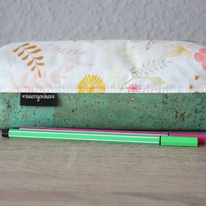 Pencil case, pencil case with cork