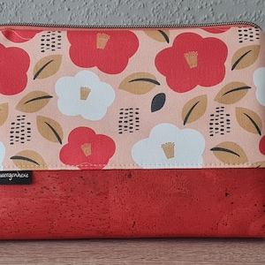 Kulturtasche Baumwolle/Kork mit Innenfach