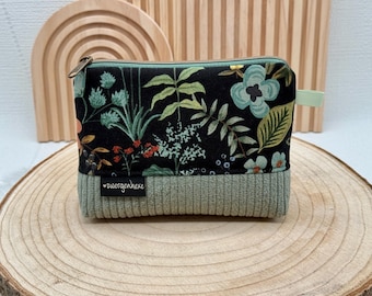 small makeup bag canvas/corduroy