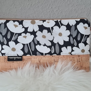 Kosmetiktasche/Federmäppchen Baumwolle/Kork
