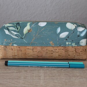 Pencil case, pencil case with cork image 2