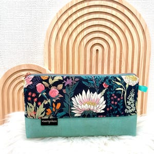 Kosmetiktasche/Federmäppchen Canvas/Kork