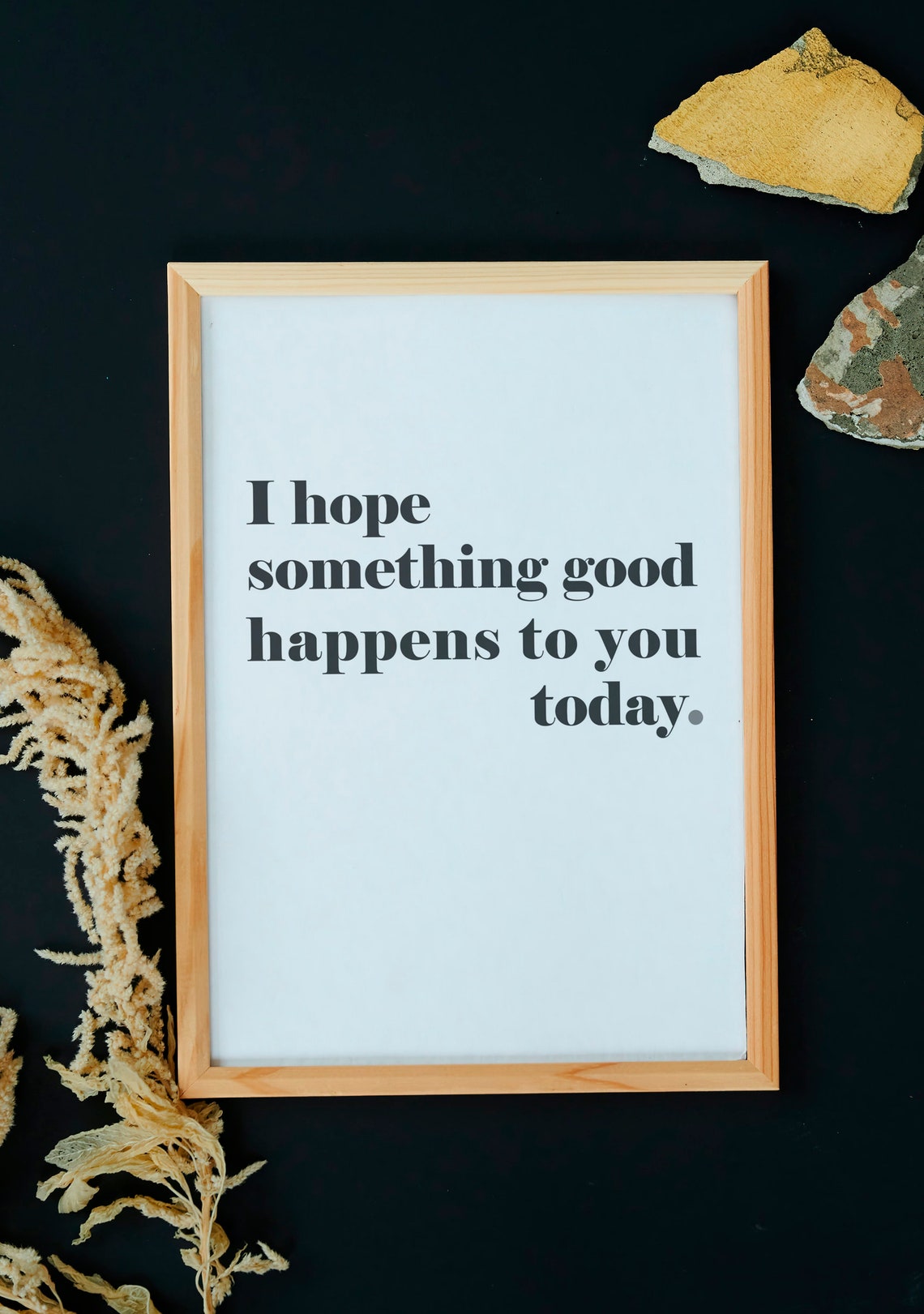Poster mit Spruch zum Selbstausdrucken in DIN A4 Positive Etsy.de