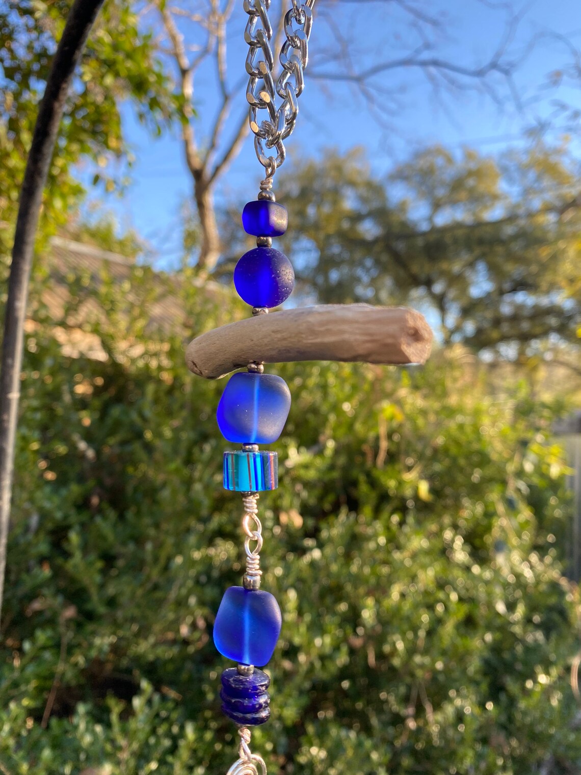 Glass Bead Suncatcher Single Strand - Etsy