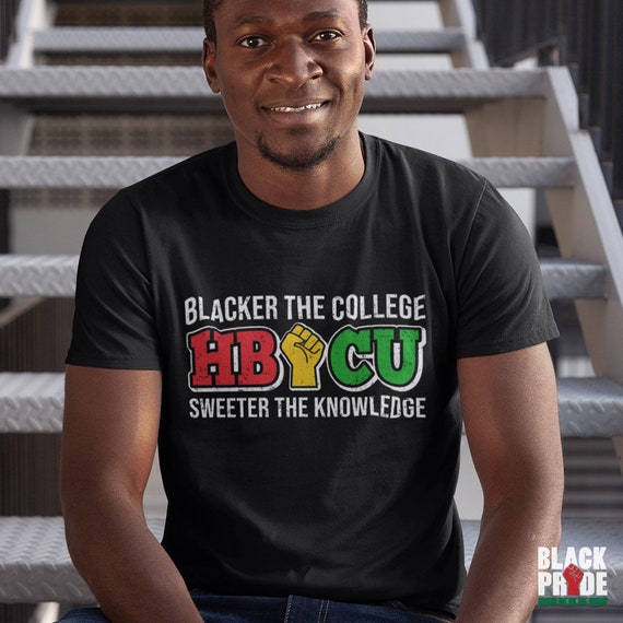 Blacker College Sweeter Knowledge Afro African Inspired T-Shirt Blacker College Sweeter Knowledge Afro African Inspired T-Shirt