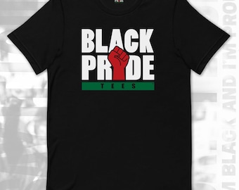 Black Pride Shirt - Black and Proud - Black Pride Tees