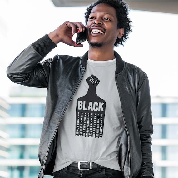BLACK Afro Pick T-shirt | Black Culture Shirt | Black Pride Shirt | Black Owned