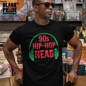 90s Hip-Hop Head T-Shirt | 90s Hip-hop Shirt | Hip-hop Shirt | Old School Hip-hop Shirt | Old School Rap Shirt | 90s Rap Shirt