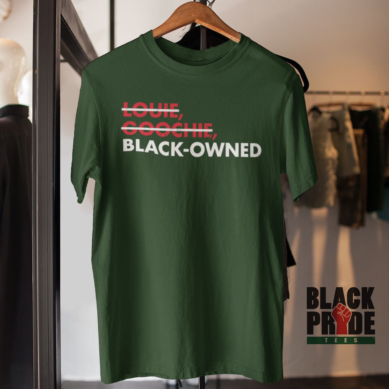 Black-owned T-shirt Black Owned Black 