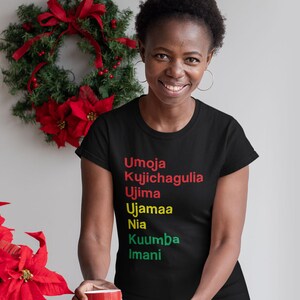 Kwanzaa Principles Shirt | Kwanzaa Principles | Kwanzaa | Kwanzaa Shirt | Kwanzaa Gift