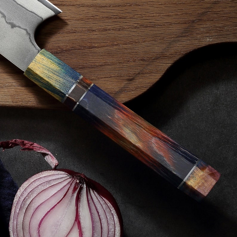 Chef Knife Japanese Kiritsuke Blade Shape Home Cooking Tools Etsy