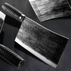 Chef Knife Handmade Chinese Cleaver Home Kitchen Butcher Tool