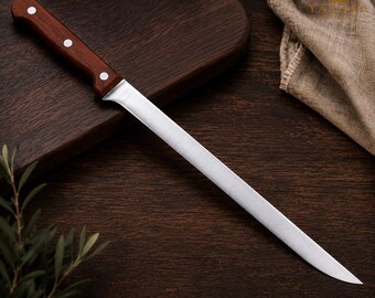 Chef Slicing Knife  9.4 Inch Blade Home Kitchen Tool Cutlery Cookware