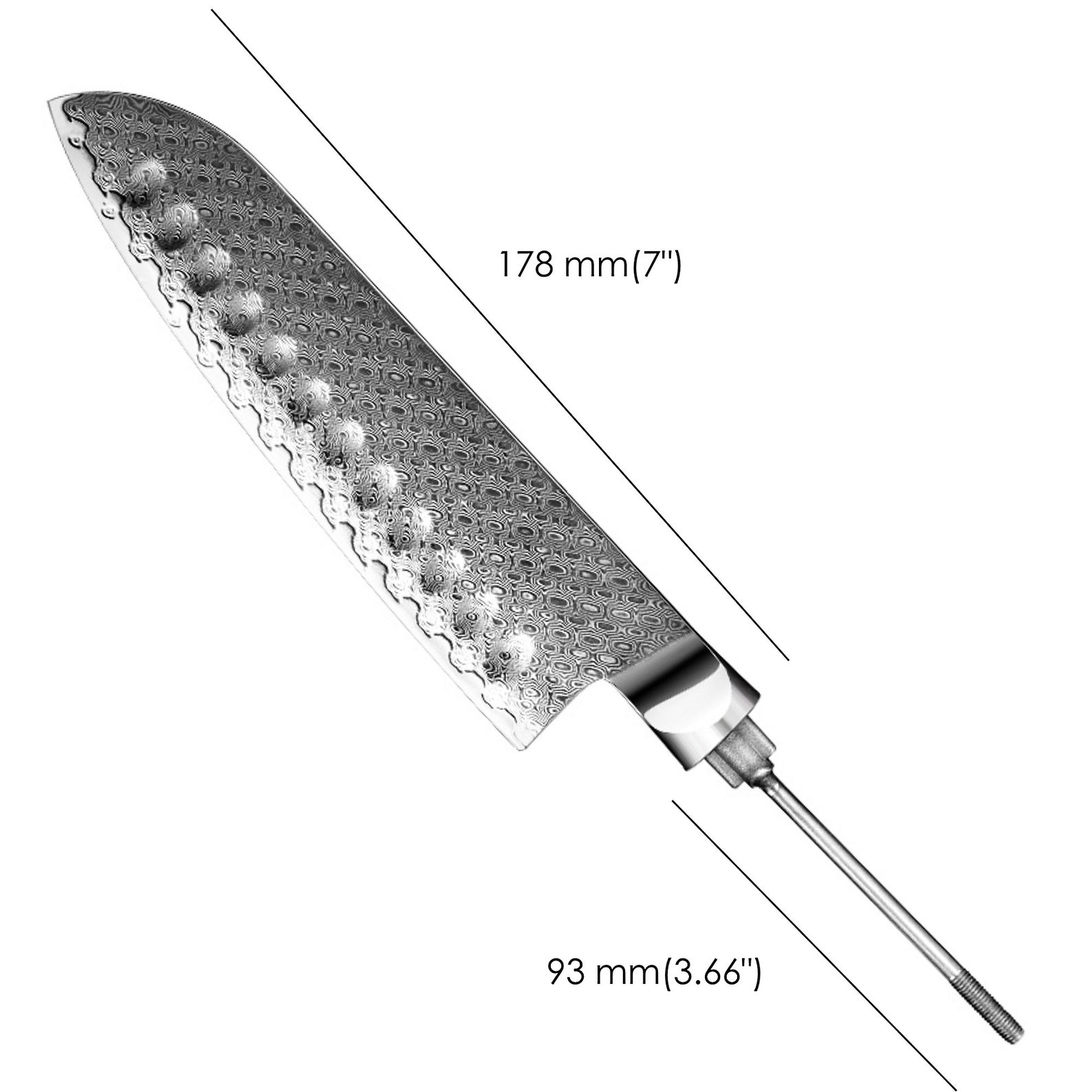 Chef Knife Blank Blade Craft Supplies Home Hobby Knife Making Etsy