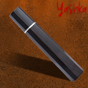 Chef Knife Wa Handle Ebony Wood Replacement Handle DIY Knife Home Hobby Materials