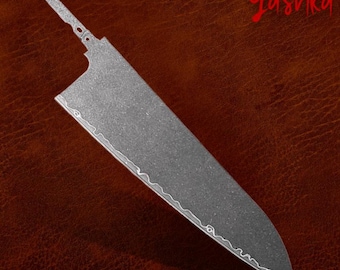 Nóż Gyuto, ostrze DIY ze stali wysokowęglowej (230 mm)